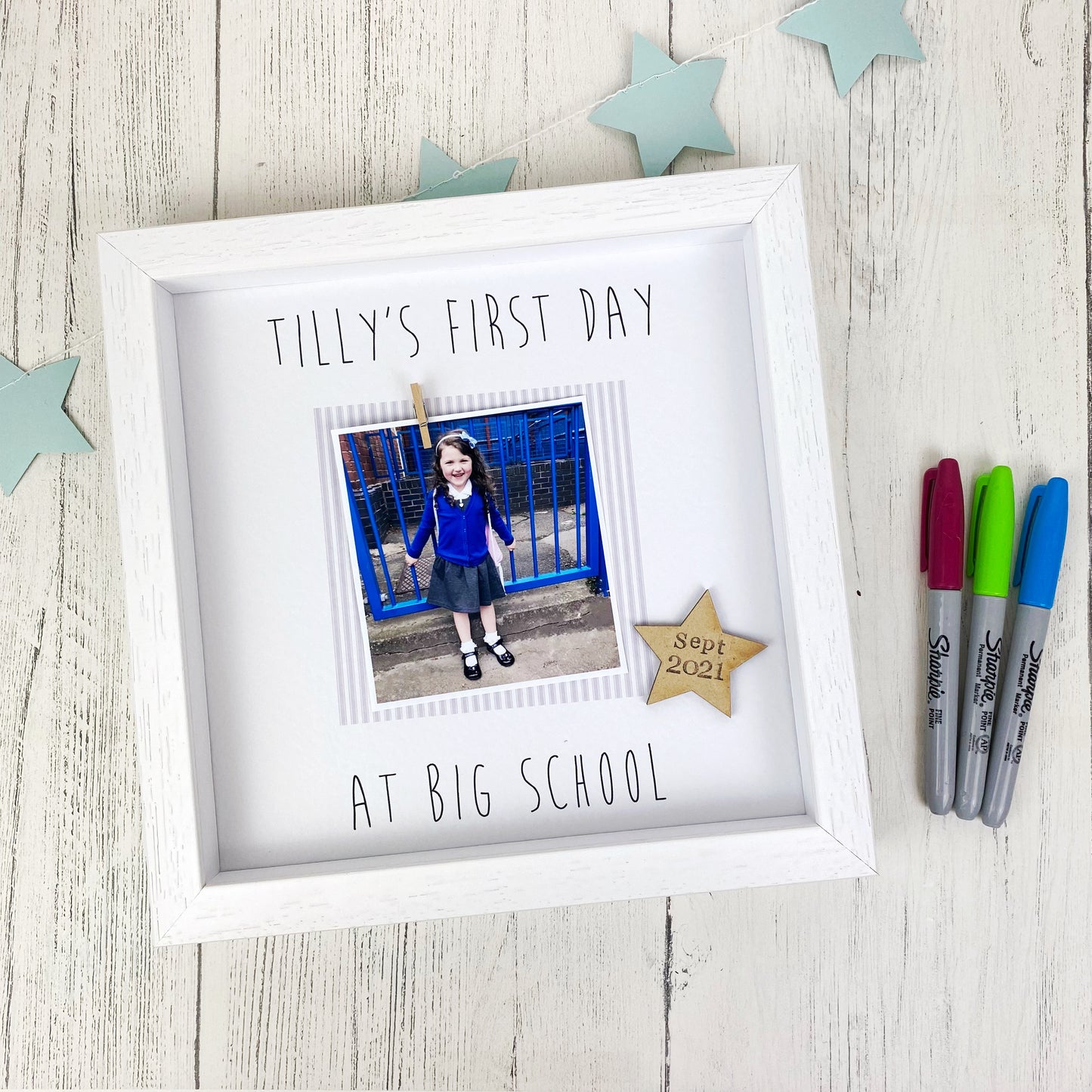 First Day at Big School Photo Frame