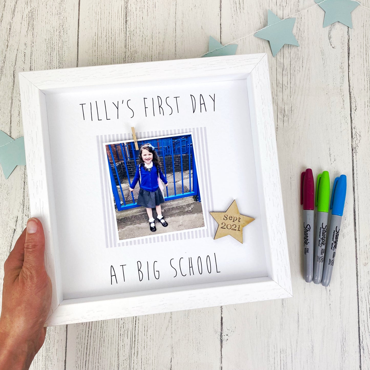 First Day at Big School Photo Frame