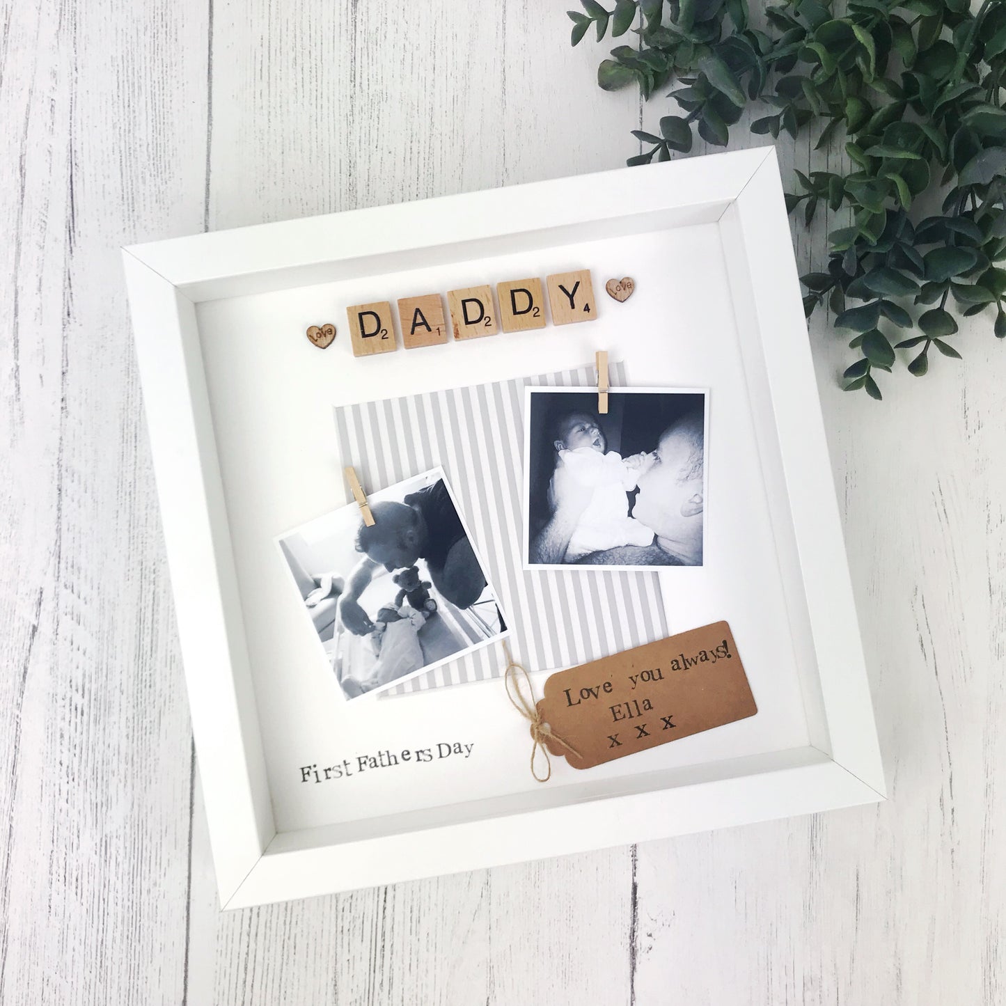 first fathers day photo frame