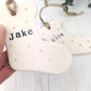 ceramic stocking decorations