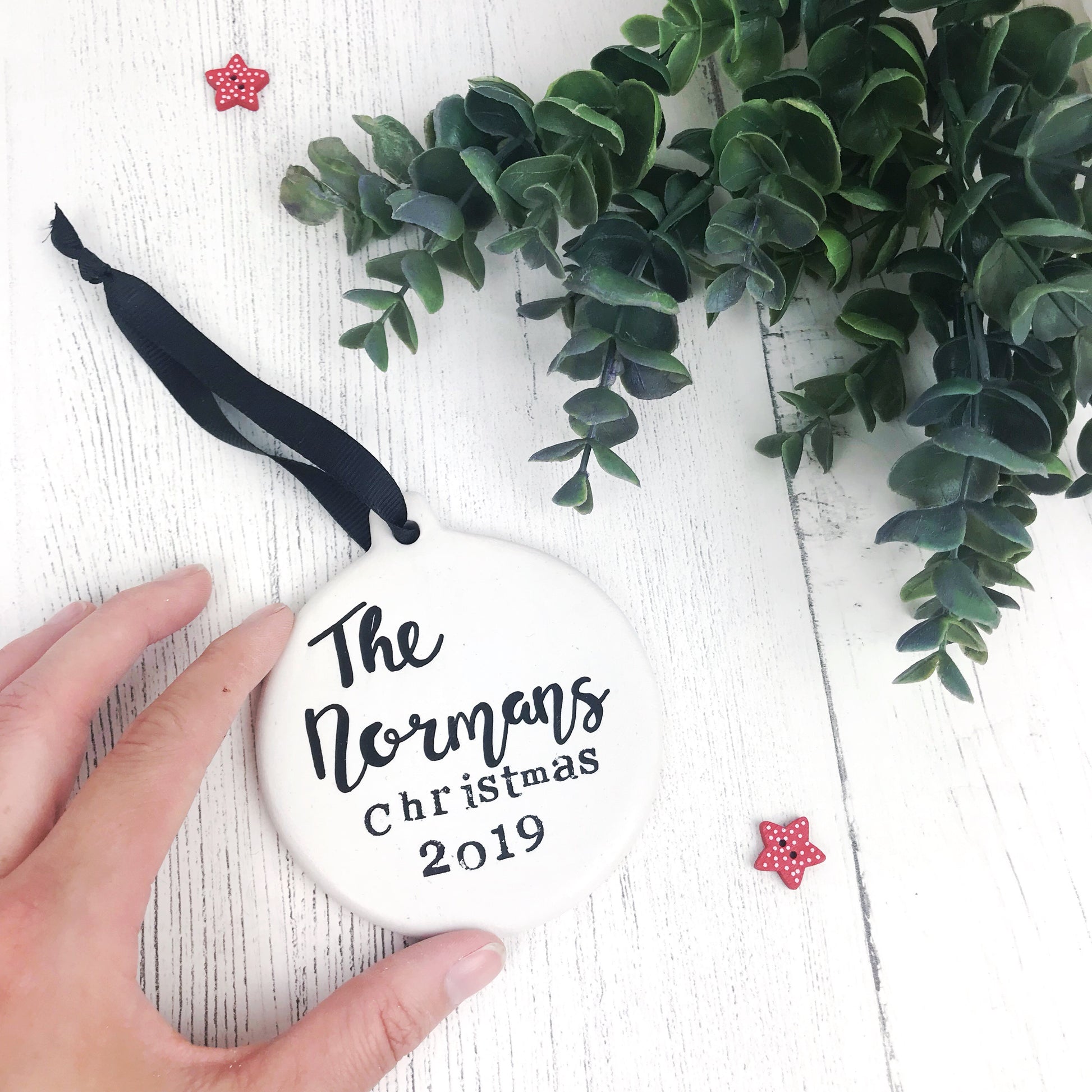 Personalised Family Christmas Bauble