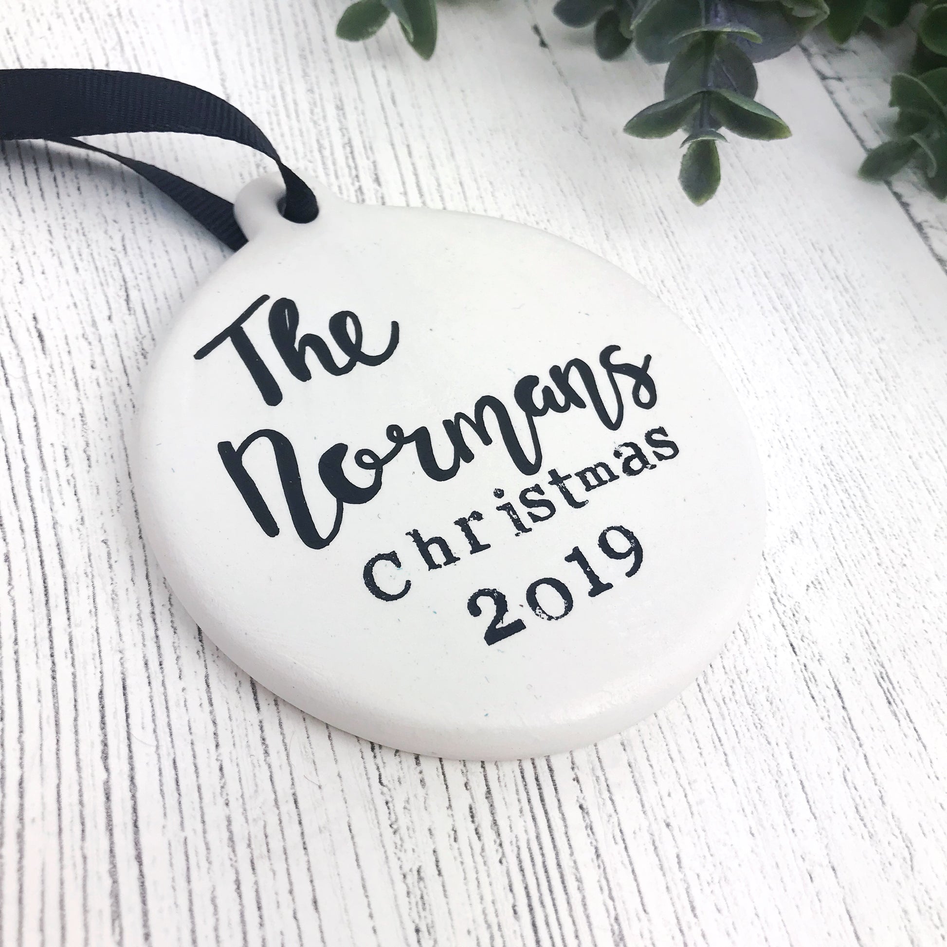 Personalised Family Christmas Bauble