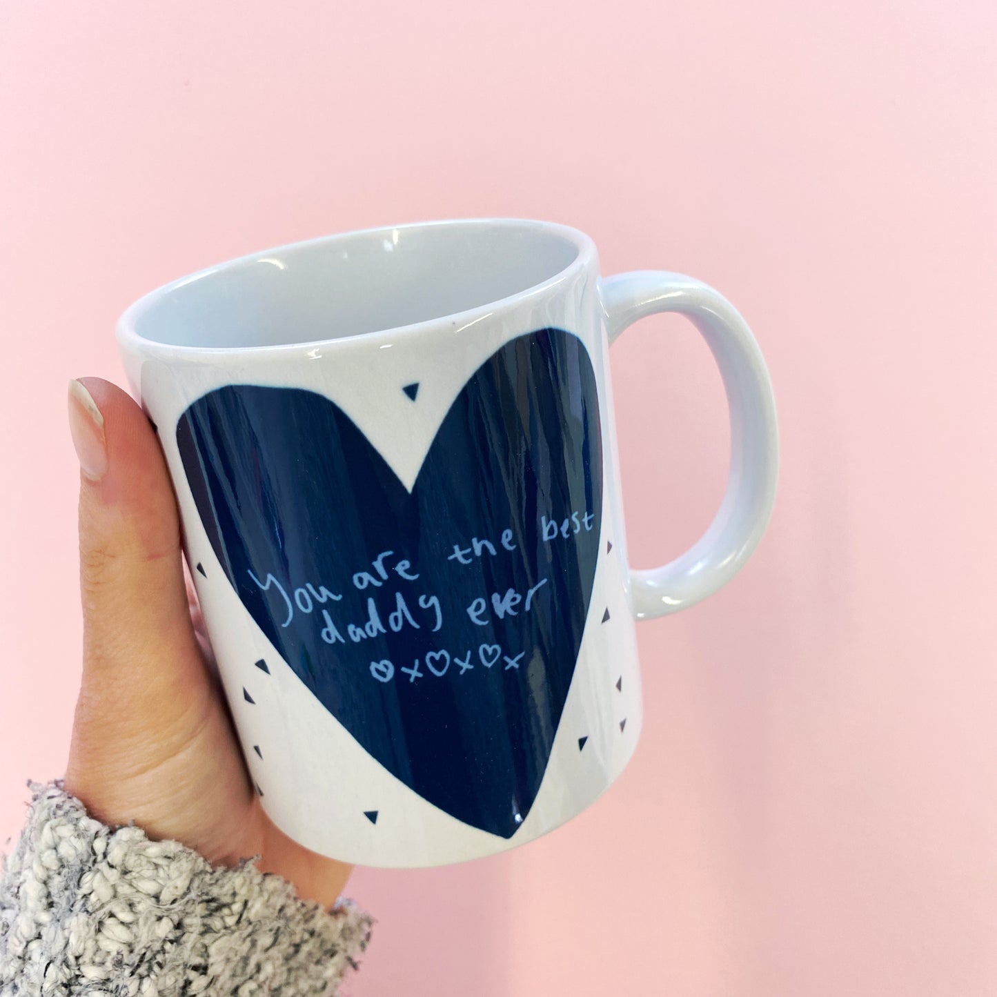 childrens handwriting mug - Father's Day