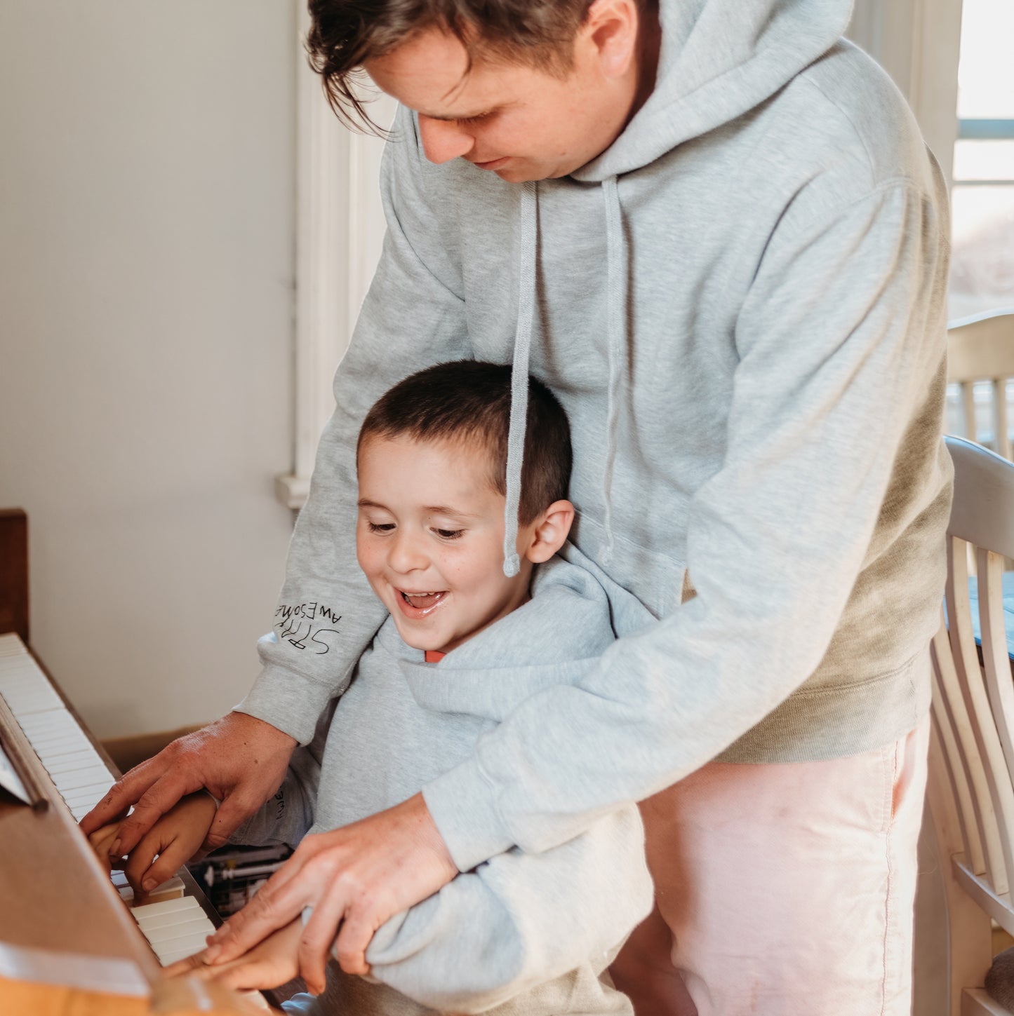 daddy and son hoodies