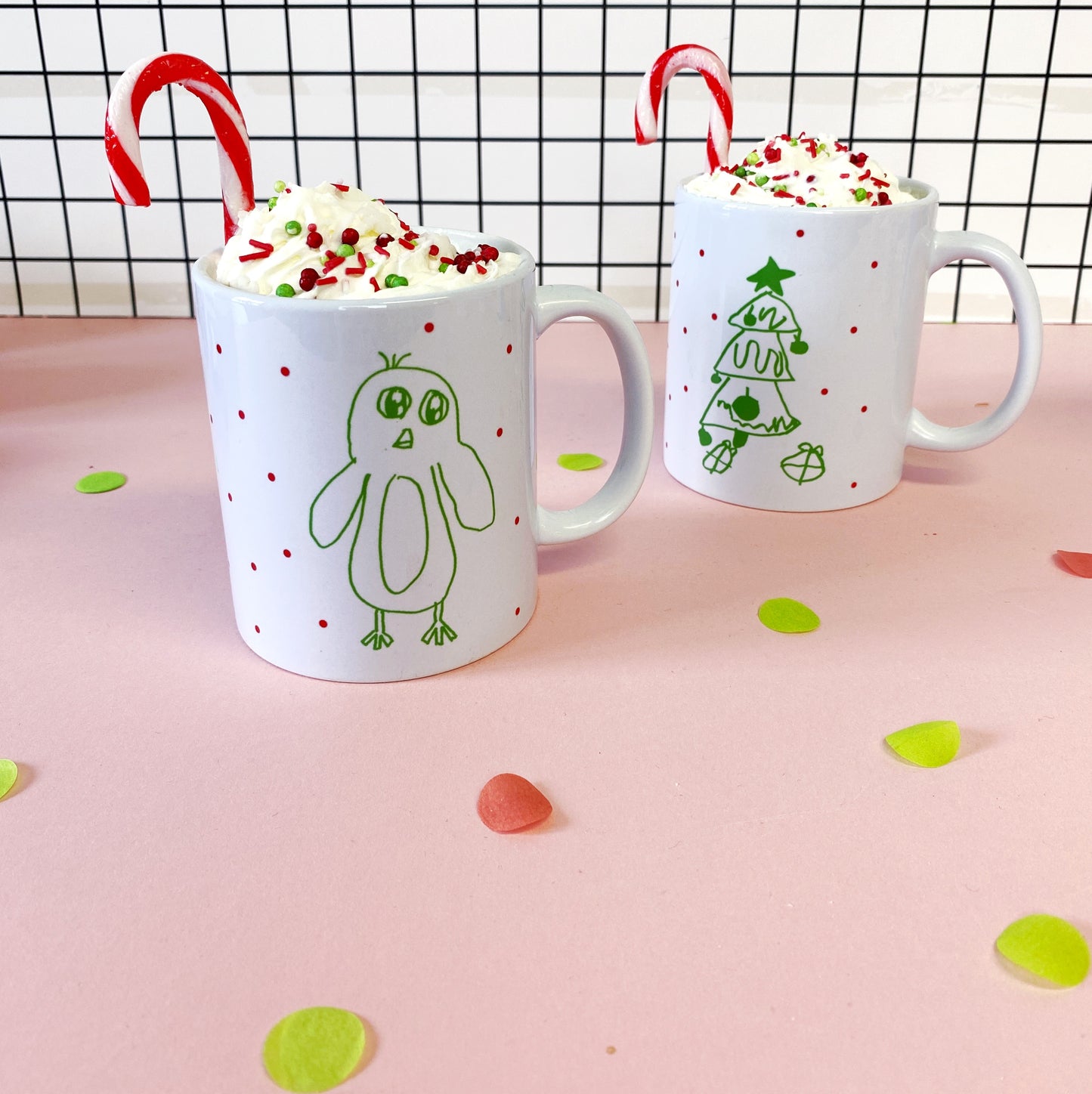 personalised Christmas mug