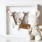 Girls Personalised Initial Frame