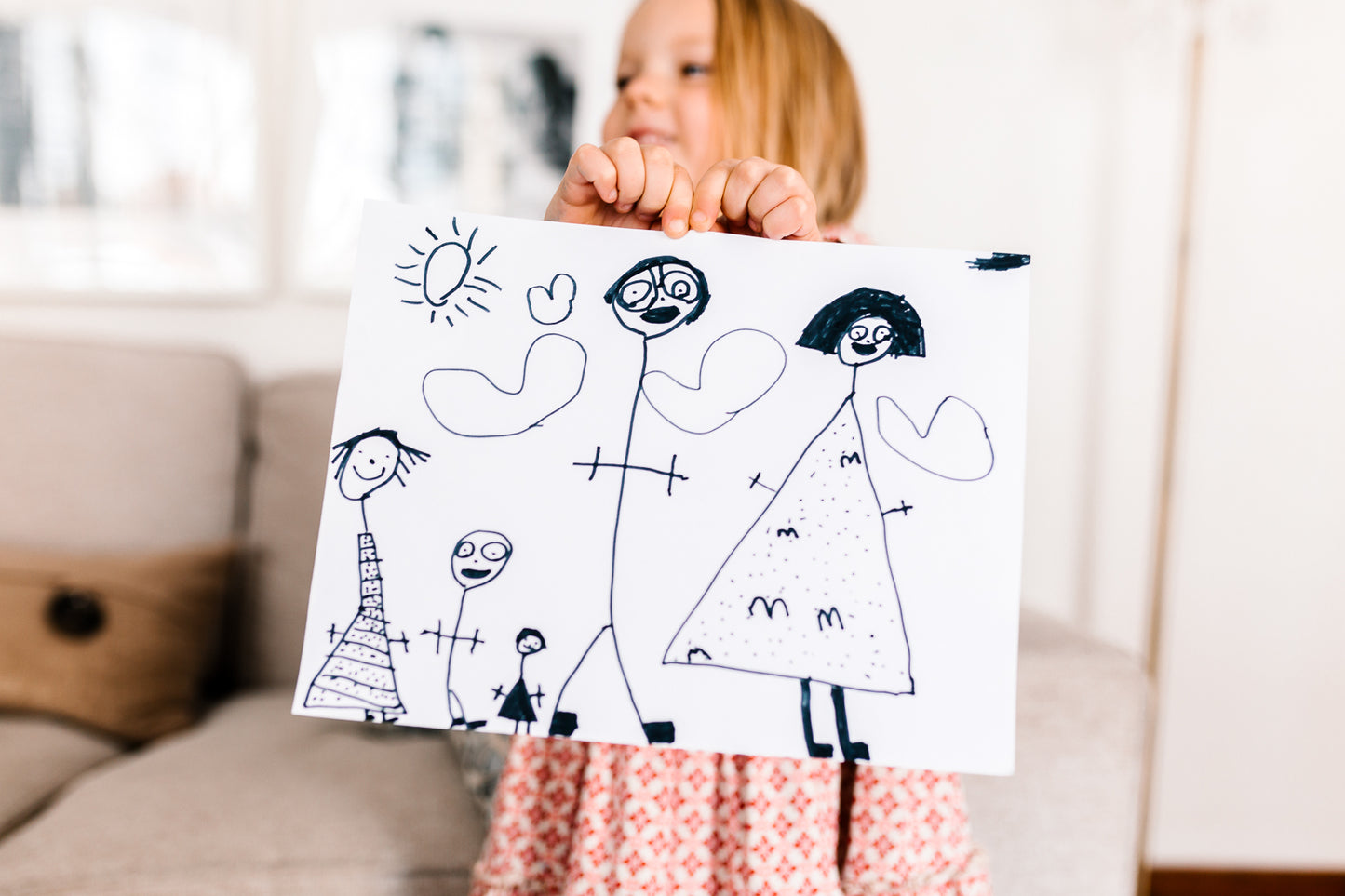 Childrens Drawing Cushion