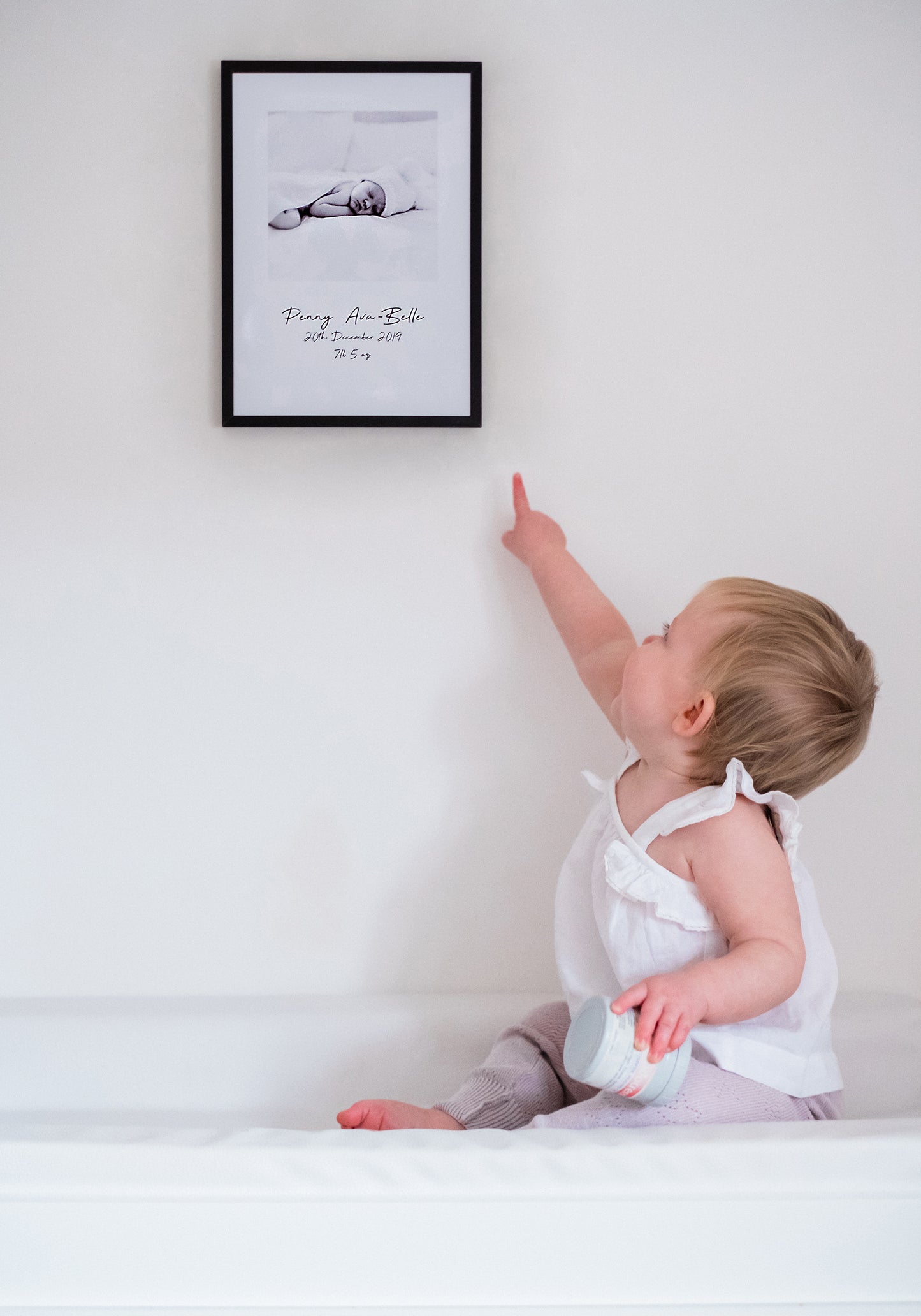 Personalised Baby Photo Print