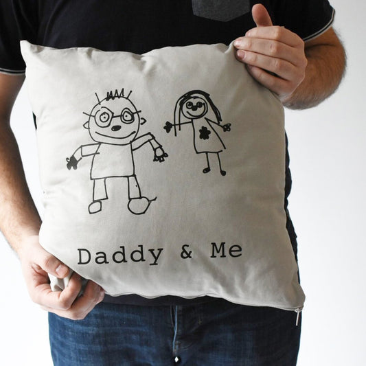 daddy and me cushion - Dads