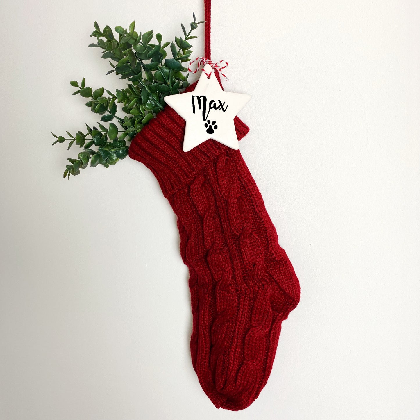 Personalised Pet Christmas Stocking