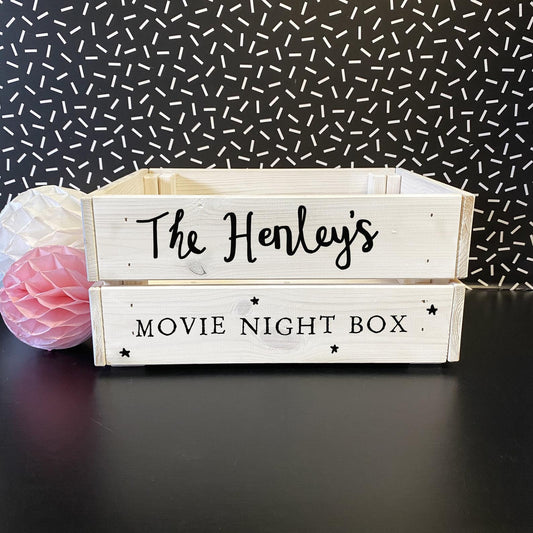 Movie Night Crate Box