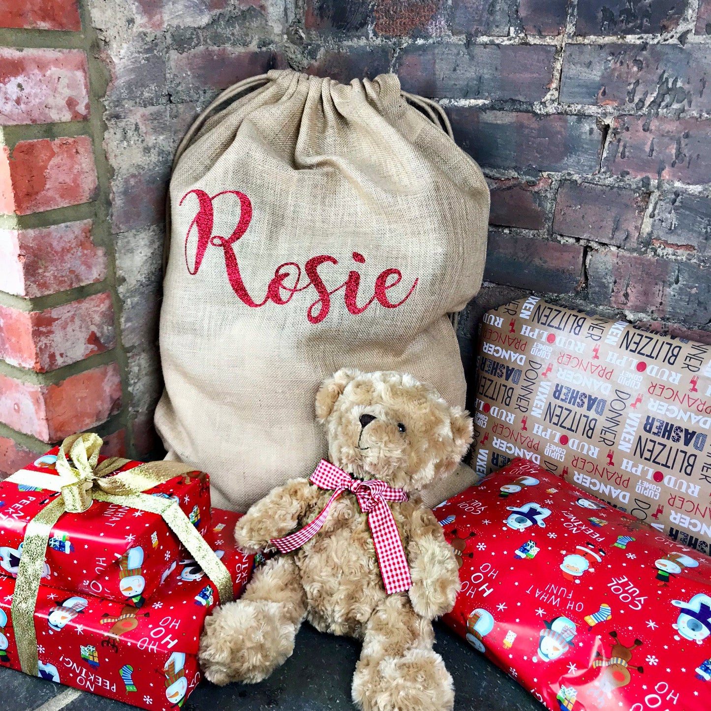 Personalised Christmas Sack