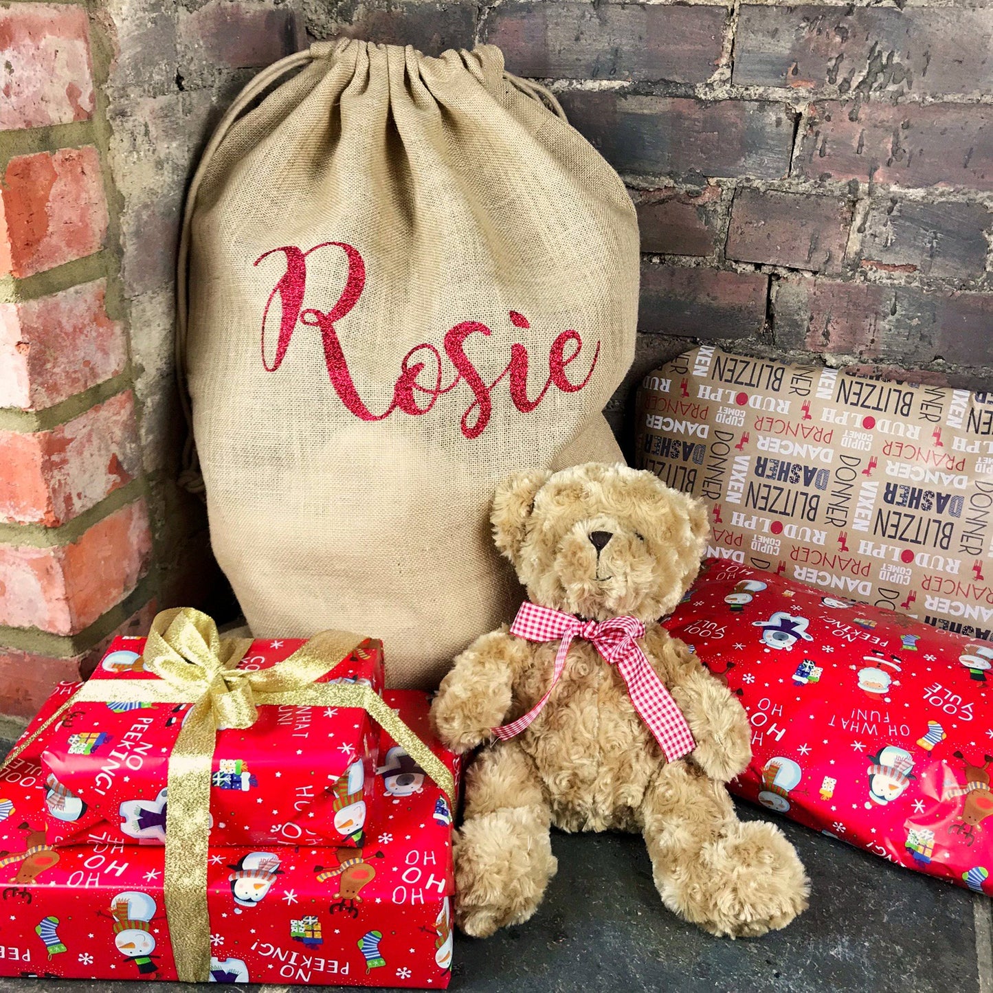 Personalised Christmas Sack