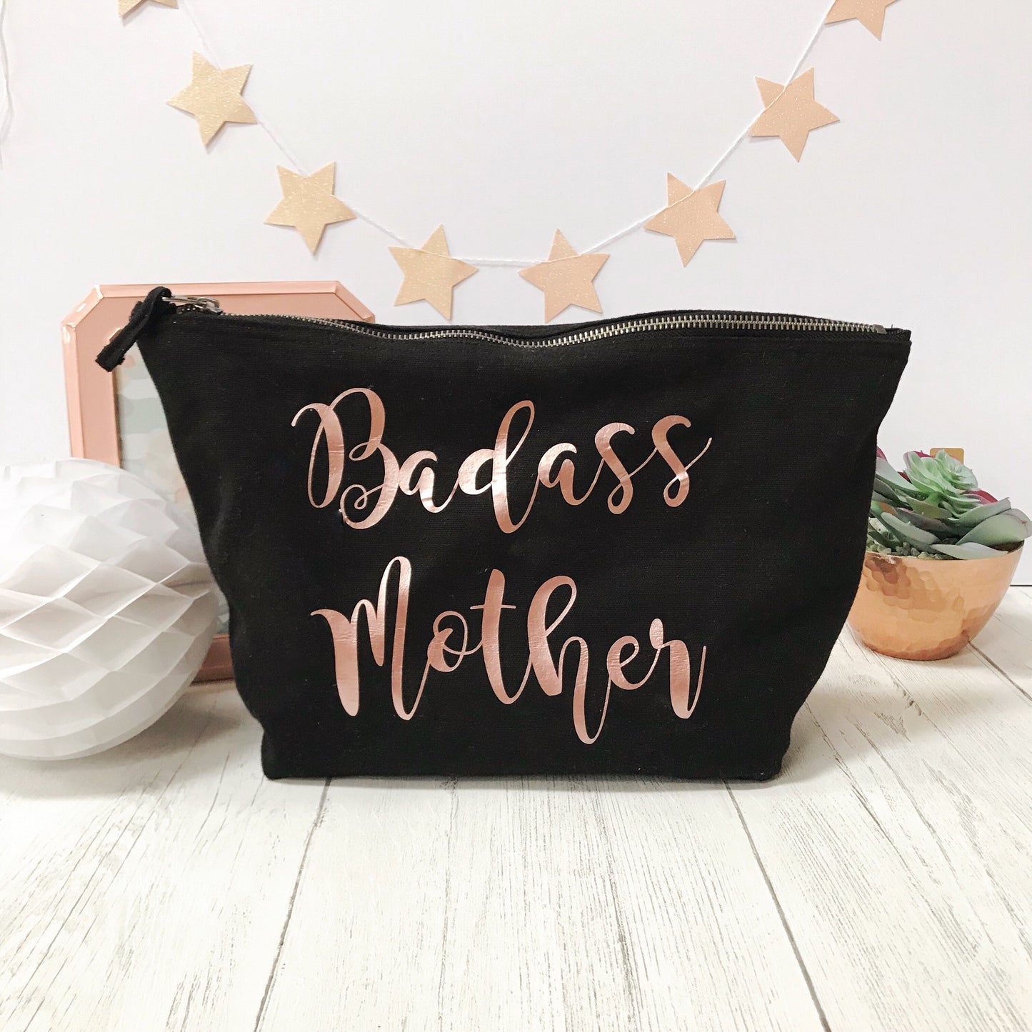 badass mother make up bag