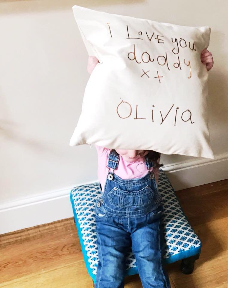 Childrens Drawing Cushion