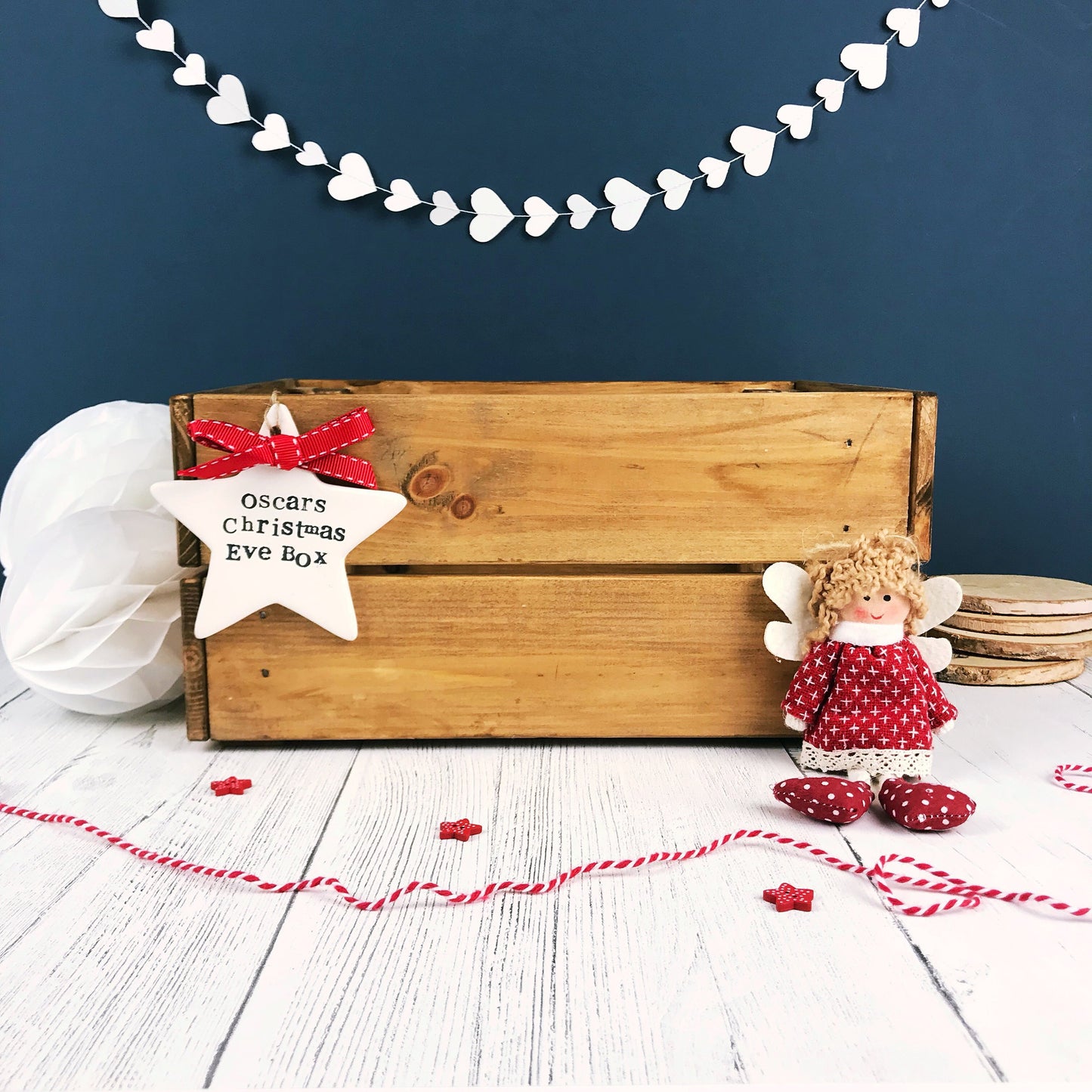 Personalised Christmas Eve Crate- Wooden