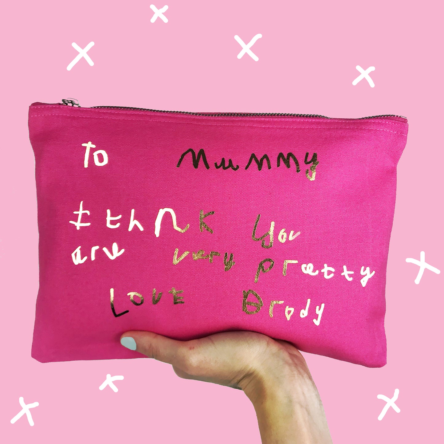 Childrens Drawing Wash Bag - Mums