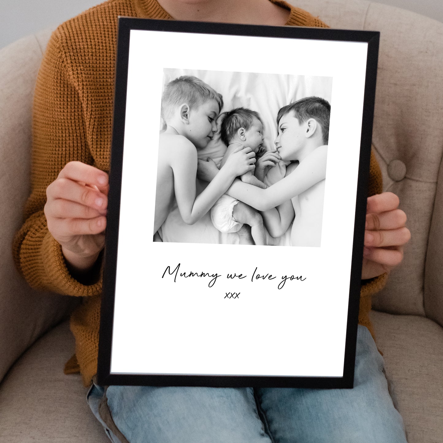 mummy photo frame