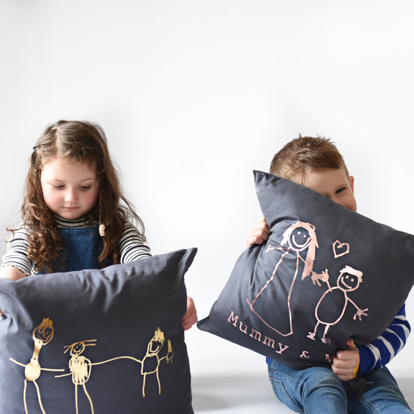 Childrens Drawing Cushion - Mums