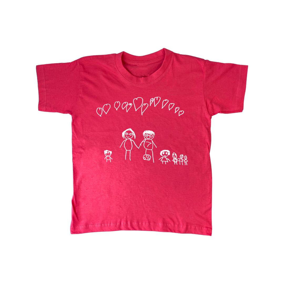 childrens drawing t shirt