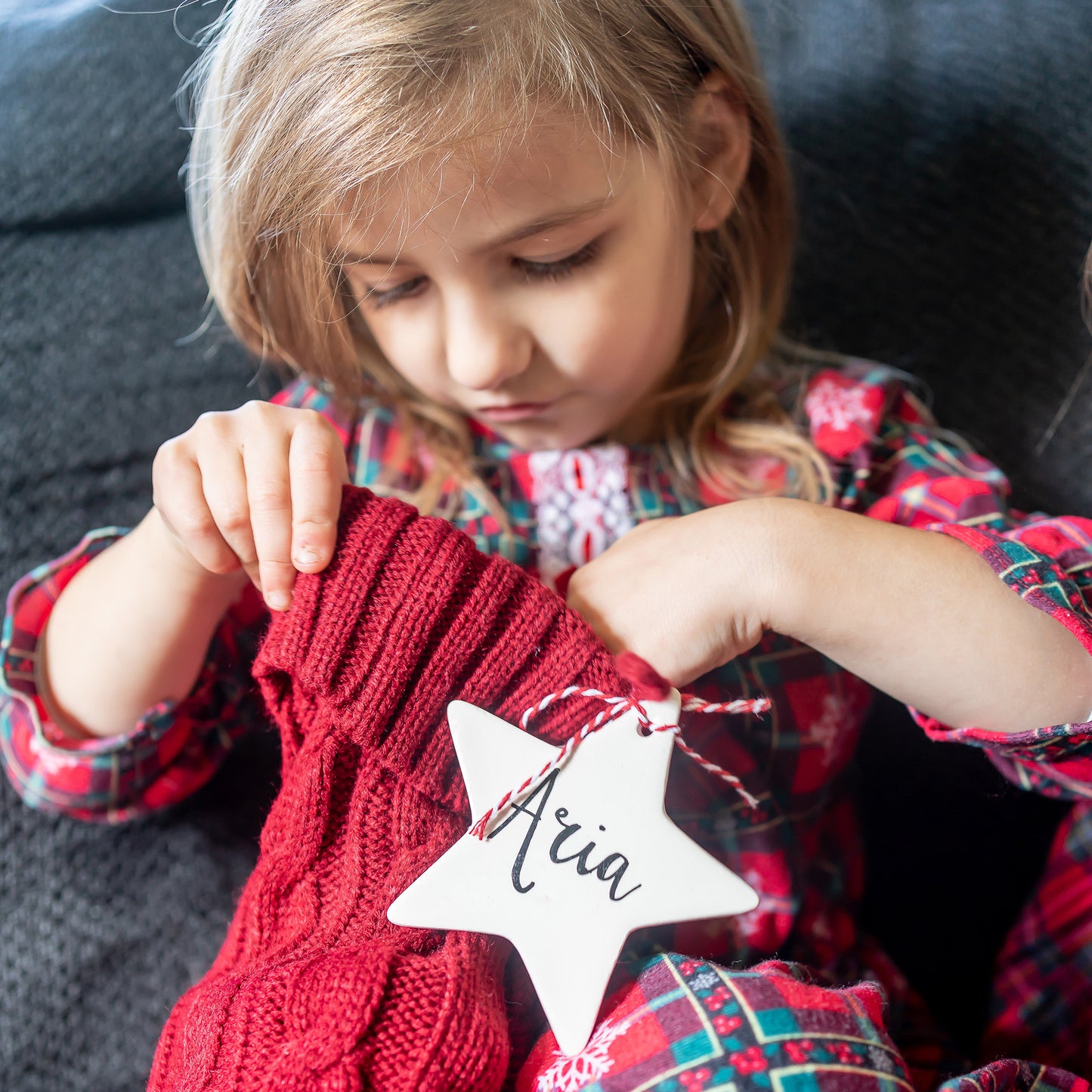 personalised traditional stocking