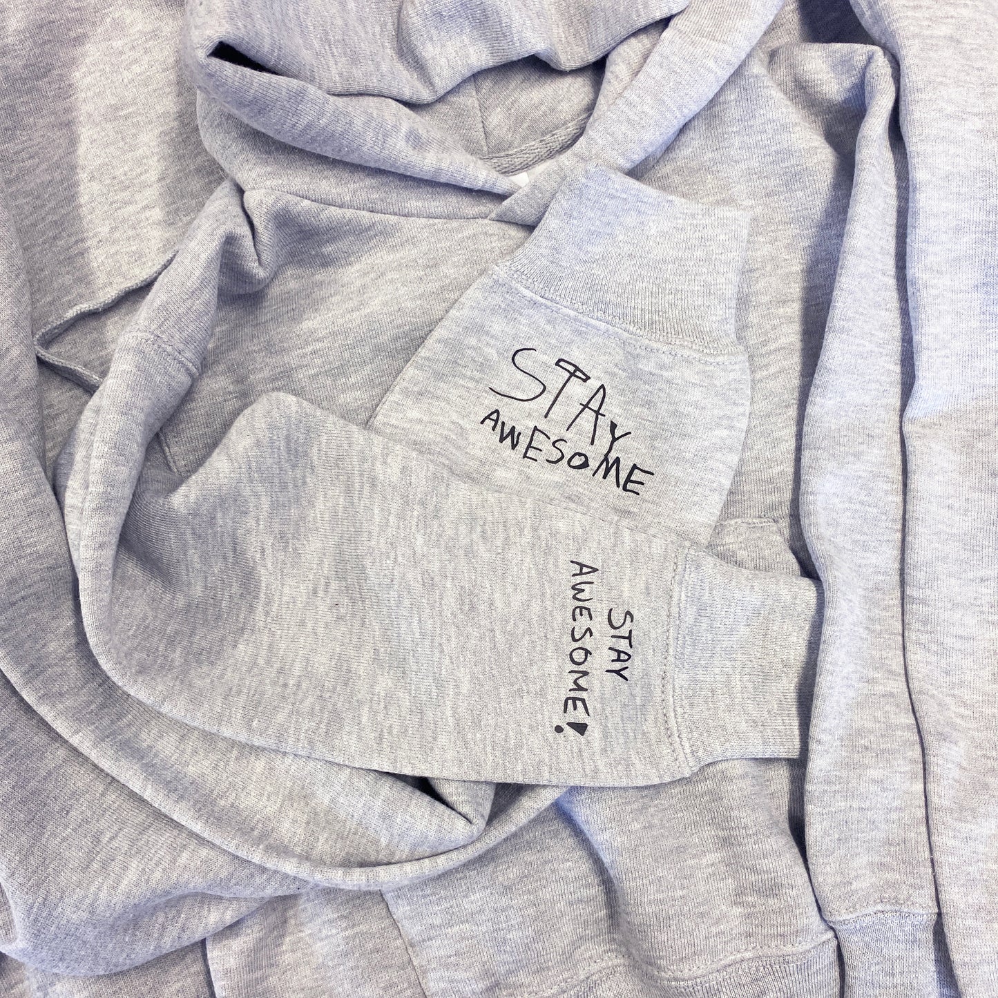 personalised cuff message hoodie - Mother's Day