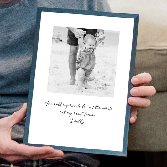 Personalised Daddy Photo Print